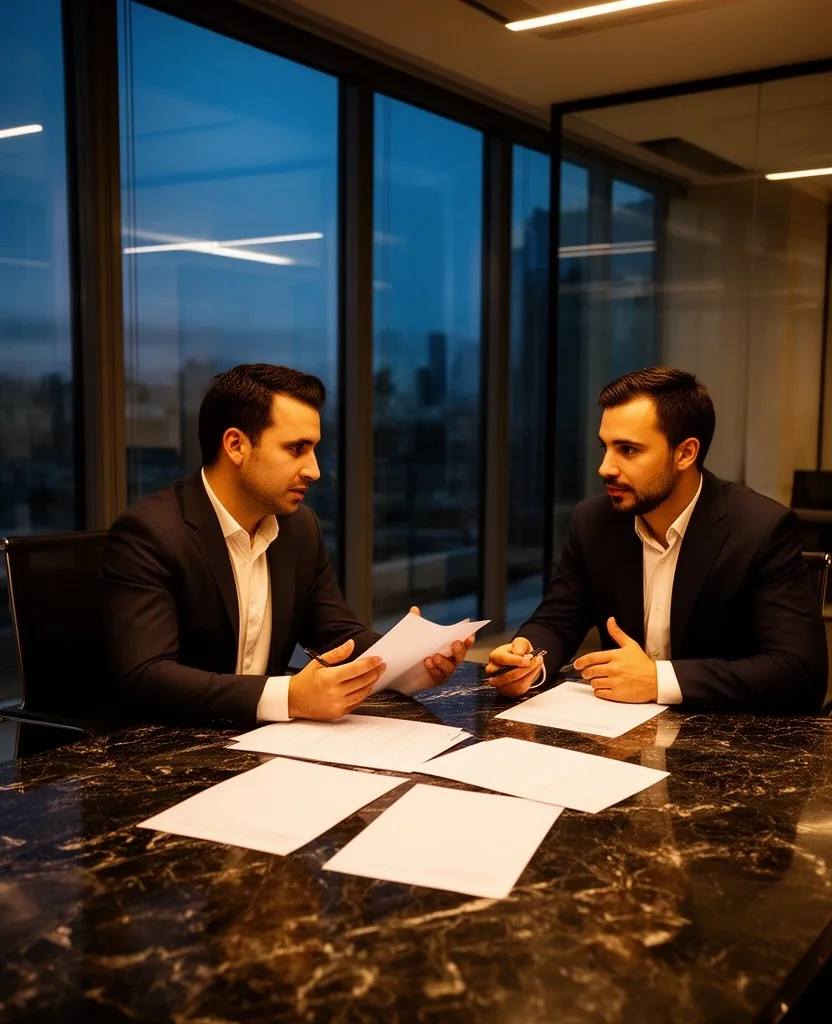 Reunión comercial de validación de clientes