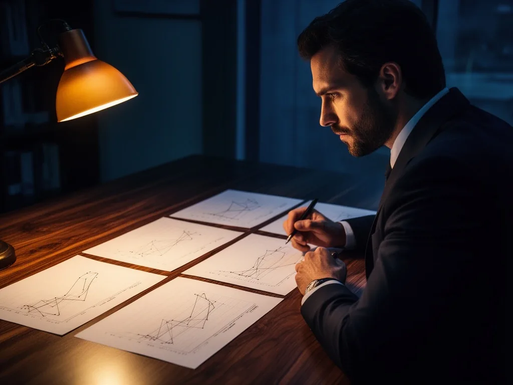Emprendedor argentino revisando métricas de crecimiento