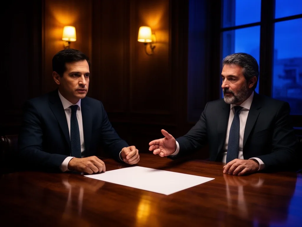 Equipo directivo en reunión estratégica