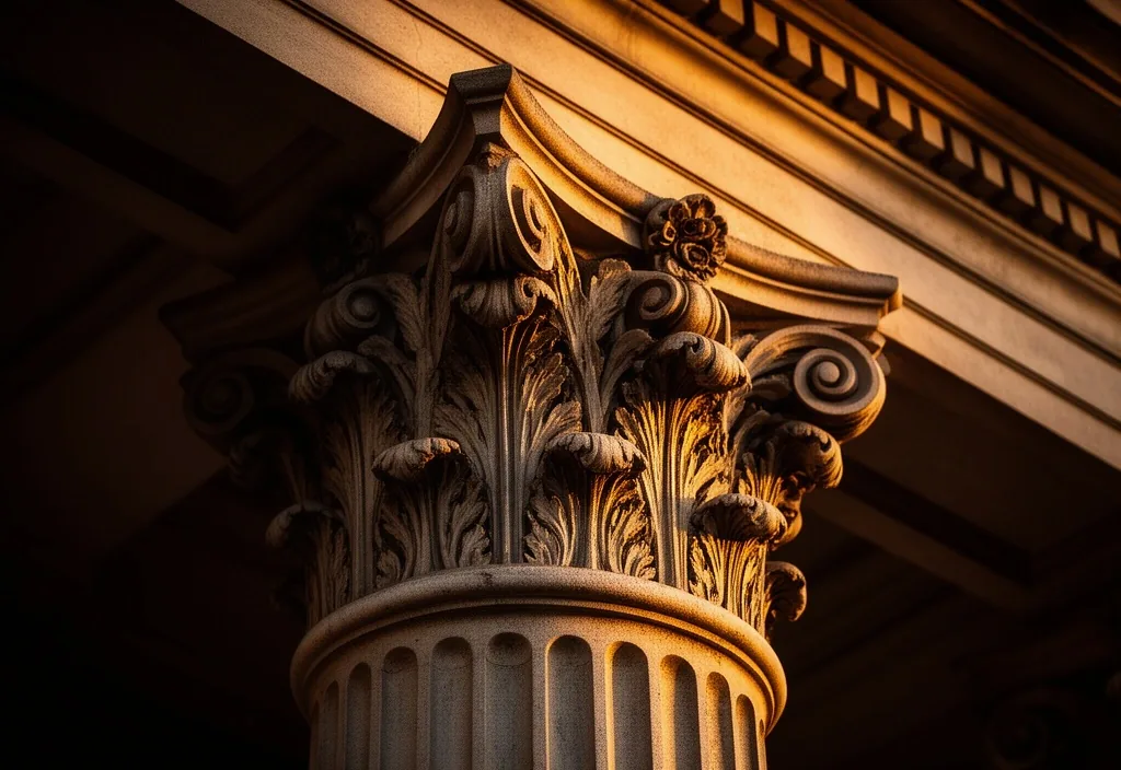 Detalle arquitectónico de edificio clásico porteño